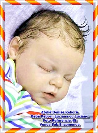 Bebe Reborn Luciana ou Luciano Kit Noah Feita a Mão Sob Encomenda - Foto 5