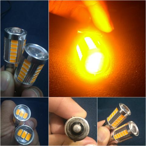 Par Super Led Pisca 33smd Aluminio Projetor
