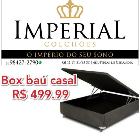 Cama box baú novos primeira linha promoção