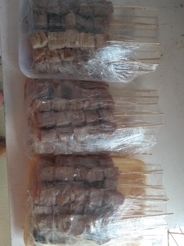 Espetinho de atum