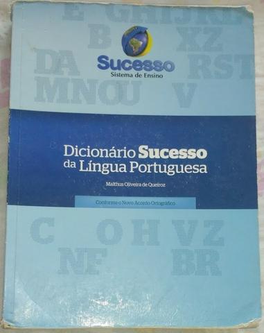 Dicionário sucesso da língua portuguesa.Conforme novo acordo ortográfico