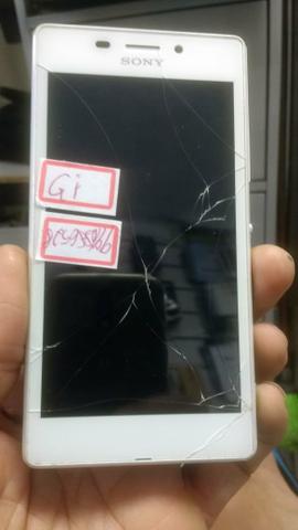 Sony Xperia com defeito