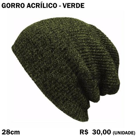Gorro Acrílico Verde