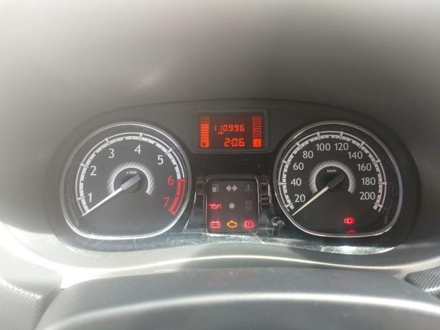 Sandero Expression 1.6 8V Hi-Power de cor Prata - Foto 4