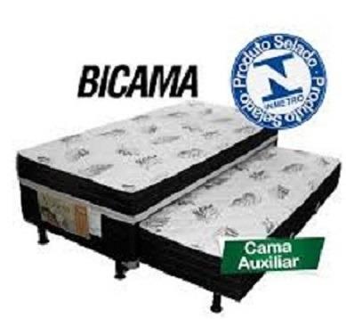 Compre e Recebe No Mesmo Dia Linda Cama Box Com Auxiliar Eurosono Nova Apenas 599,00