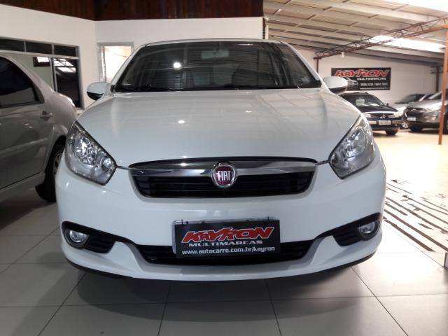 Grand siena essence 1.6 ano 2015 placa i completo roda de liga som usb air bag abs - Foto 9