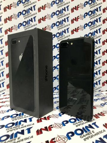 Oportunidade iPhone 8 Plus 64GB Black - seminovo - aceito iPhone na troca - Loja Centro - Foto 2