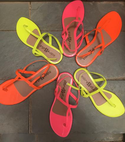 rasteirinhas neon