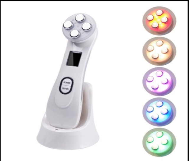 Máquina Facial Mesoterapia Radio frequência Led levantamento da pele