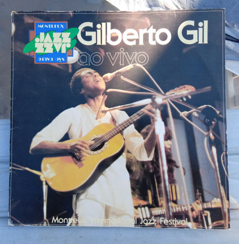 Lp Gilberto Gil ao vivo Montreux Jazz São Paulo Disco de Vinil