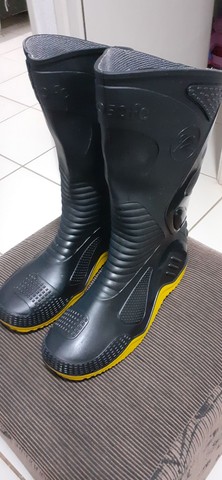 Bota Motoqueiro P/Chuva Motosafe - Foto 3