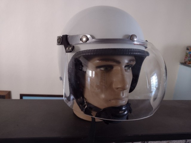 Capacete antigo Stadium made in England  - Foto 5