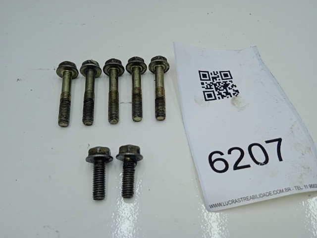 6207 7 Parafusos M6x33 Pescador Bomba Honda Civic 1996 A 2000