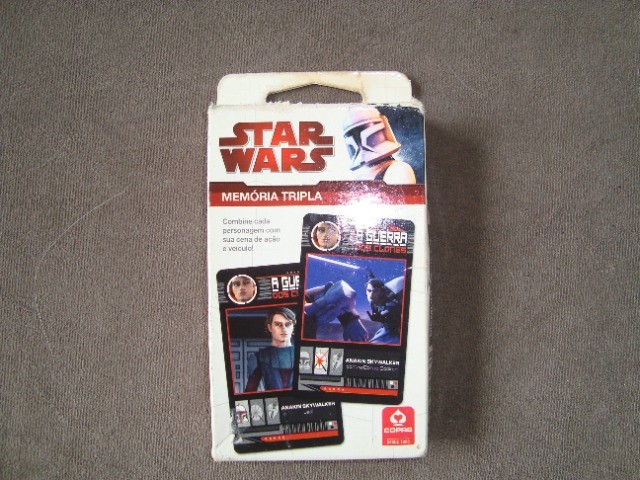 Star Wars -memória Tripla - Jogo De Cartas - Copag