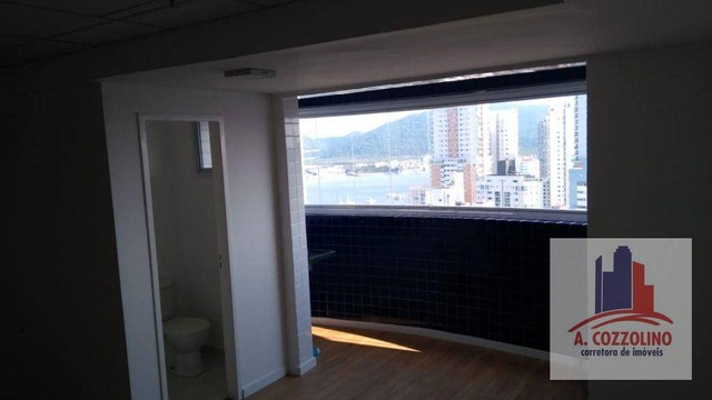 Sala comercial, 35 m² por R$ 3.200/mês - Ponta da Praia - Santos/SP - Foto 3