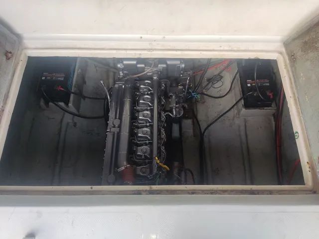 Lancha 25 pés diesel mwm 229 turbo - Foto 13