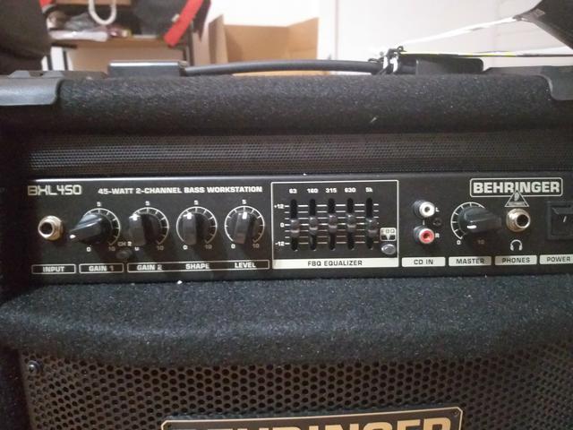 Amplificador beringher pra baixo novo - Foto 4