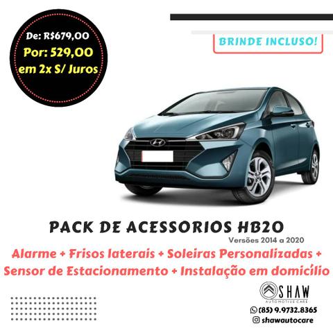 Pack de Acessórios HB20/HB20S