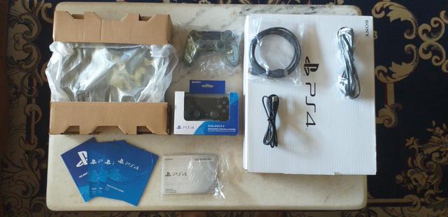 Ps4 Slim 1Tb edição limitada WW2 Camuflado - Foto 2
