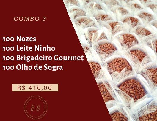 Combo brigadeiro, promoção novembro