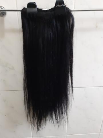 Cabelo humano 55 cm