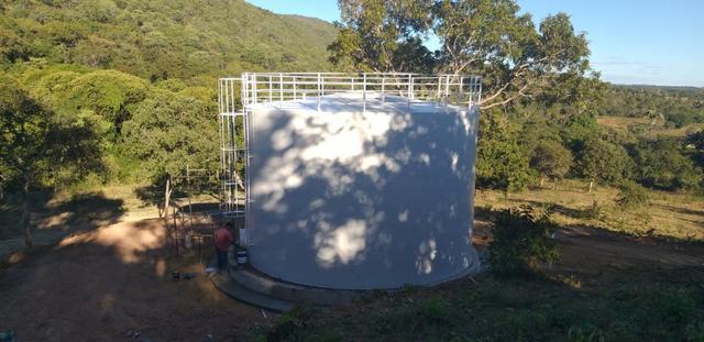 Caixa dágua, reservatório metálico, taça, tubular, bebedouro, caixa dagua, tanque - Foto 16