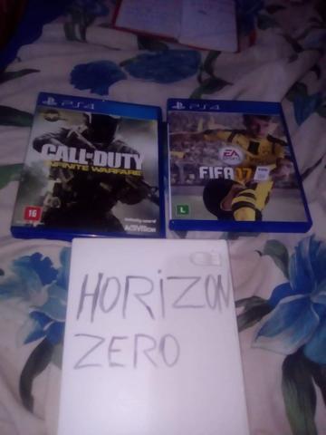 Vendo três jogos ps4