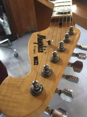 Vendo guitarra ou troco por roçadeira - Foto 2