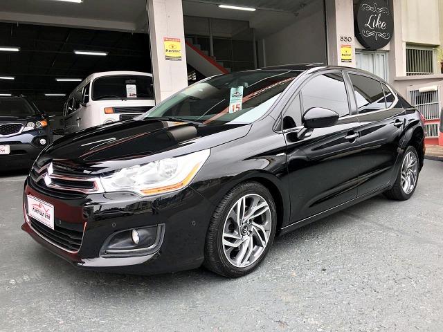 Citroen C4 Lounge Exclusive 1.6 THP 2015 Preto - Foto 2