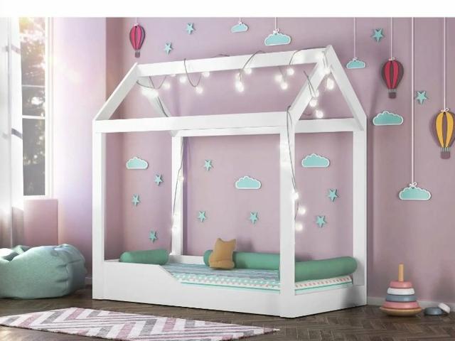 Cama infantil montessoriana nova c/ colchão # entrego montagem grátis - Foto 3