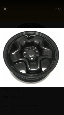 Rodas com calotas fiat touro 16 - Foto 3