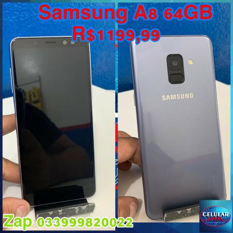 Samsung A8 64GB Usado Com Garantia De Loja