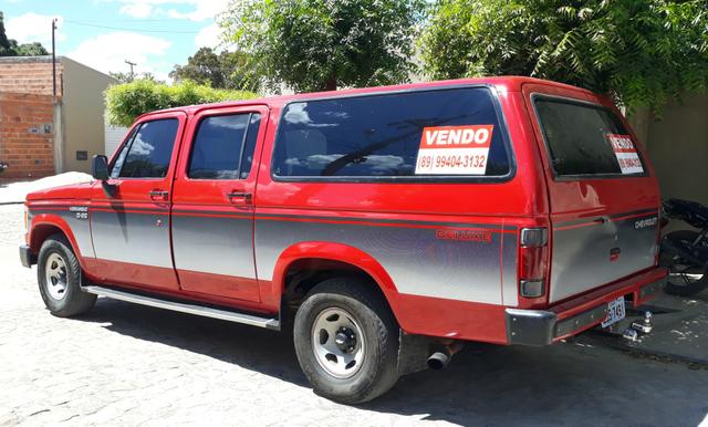 D 20 Veraneio -12 Lugares + bagageiro/Diesel - Motor Pericles 4cc /1991 -Ar Condicionado - Foto 4