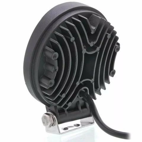 Farol Milha 14 Leds Redondo 42w 12v - Foto 2