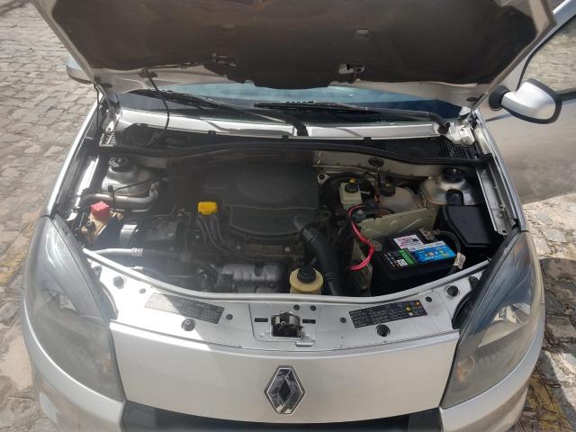 Sandero Expression 1.6 8V Hi-Power de cor Prata - Foto 10