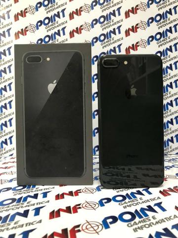 Oportunidade iPhone 8 Plus 64GB Black - seminovo - aceito iPhone na troca - Loja Centro - Foto 4