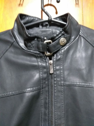 jaqueta de couro kareakey fashion wear