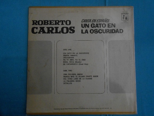 LP Roberto Carlos P/1972-Un Cato en La Escuridad U S A  - Foto 2