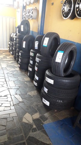 Temos Pneus Novos originais de diversas medidas, do aro 12 ao aro 22, com preços competiti - Foto 3