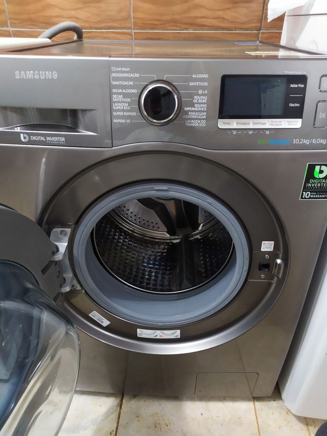 Lava e seca Samsung 10kg c/garantia,entrego,parcelo - Foto 6