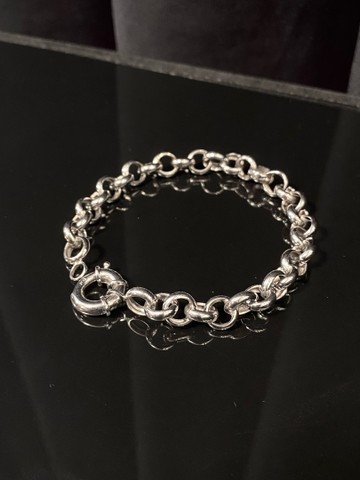 Pulseira em Ouro Branco 18k - Foto 2