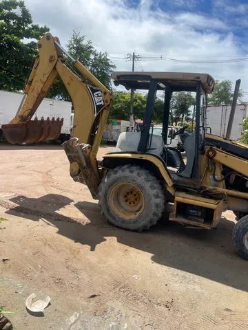 Retroescavadeira caterpilla 416D  - Foto 6