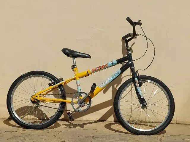 Bicicleta Aro 20 Infantil Verden Ocean Preta e Amarela - Foto 3