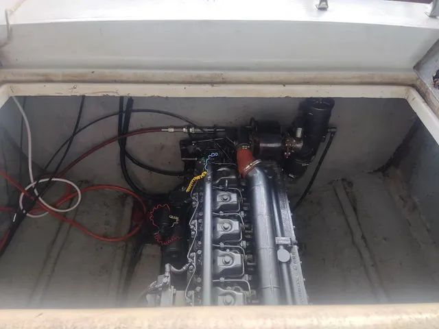 Lancha 25 pés diesel mwm 229 turbo - Foto 14