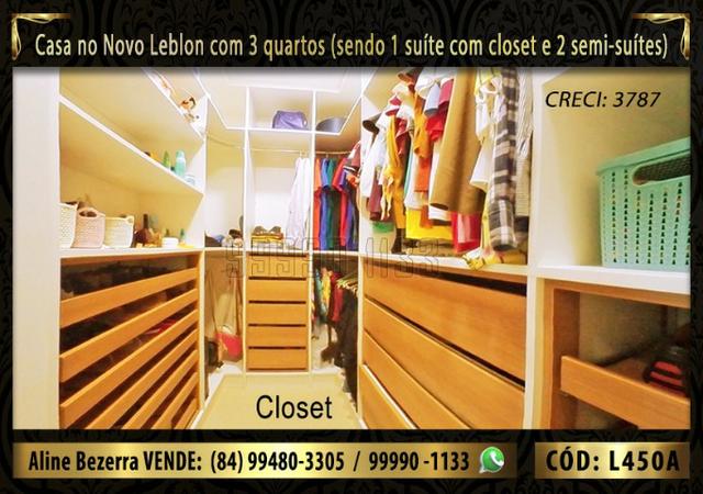 Ampla casa no Novo Leblon com 3 quartos, já com móveis projetados - Foto 13