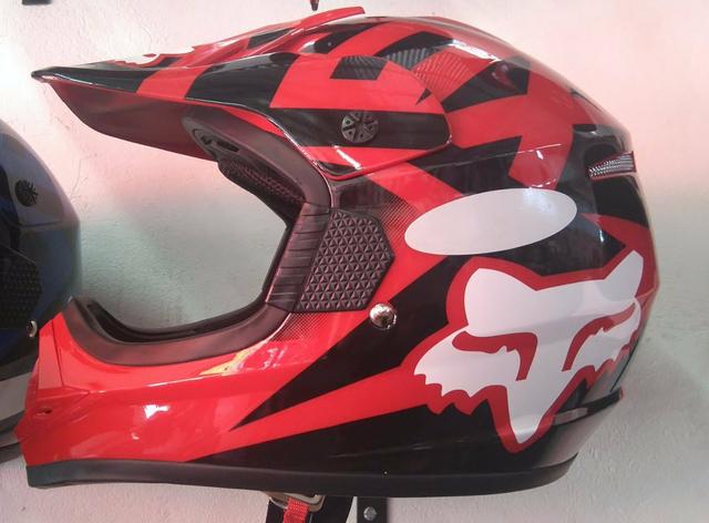 Capacete Fox vf1 vermelho