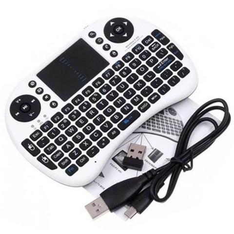 Mini Teclado Sem Fio Wireless Touch Pad Universal Console Pc - Foto 2