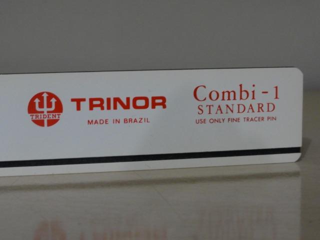 Régua Para Normógrafo Combi-1 Trident Trinor, Nova