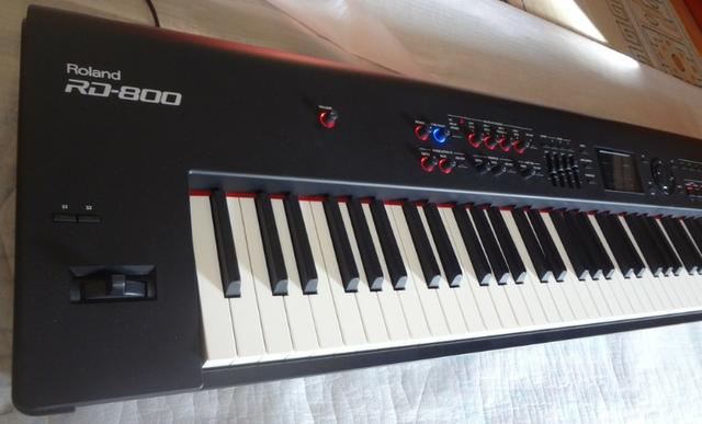 Piano Digital Roland RD 800 estudo troca - Foto 4