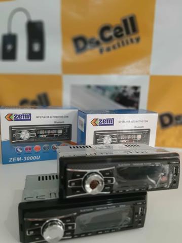 Som automotivo** Bluetooth e controle remoto - Foto 3